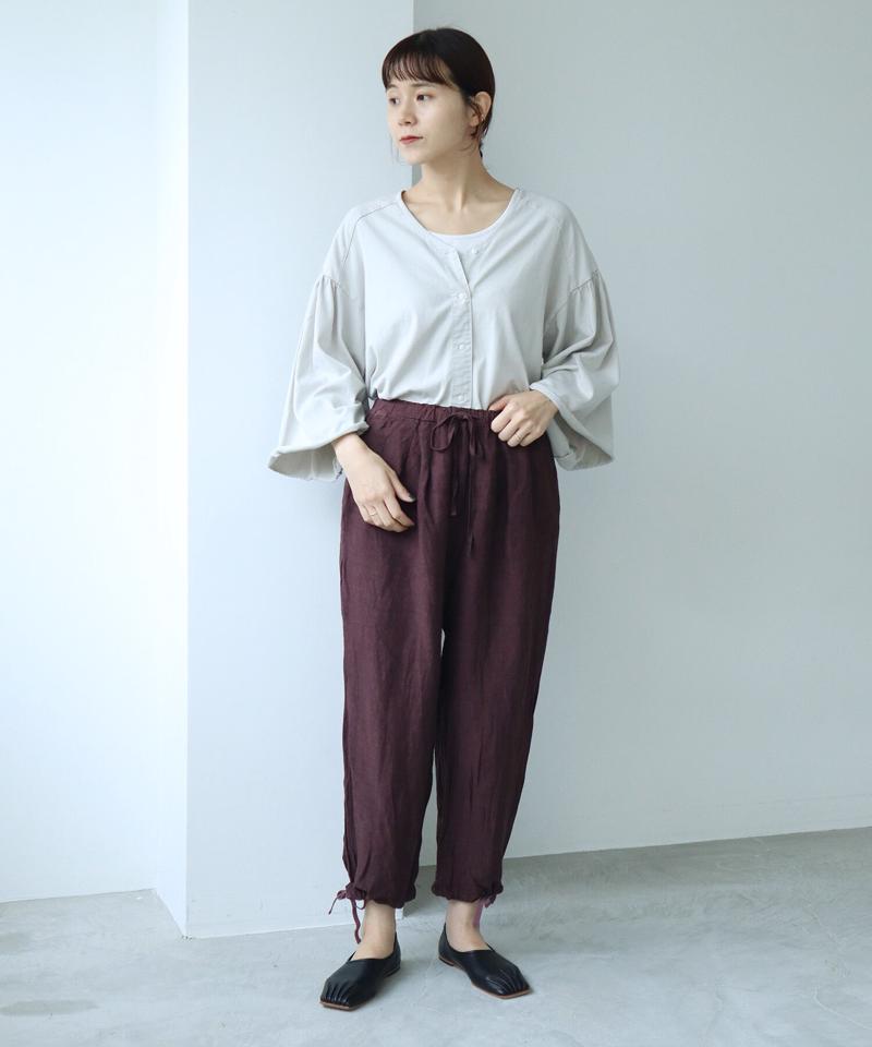 ●クリアスピン製品染め ワイドスリーブ ショートカーディガン（cardo fabrica）
