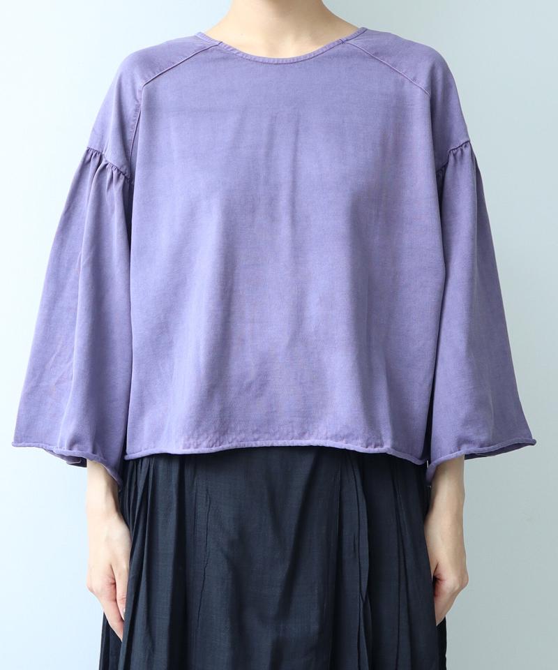 ●クリアスピン製品染め ワイドスリーブ ショートカーディガン（cardo fabrica）