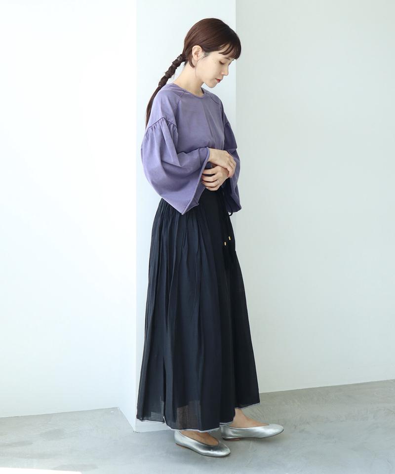 ●クリアスピン製品染め ワイドスリーブ ショートカーディガン（cardo fabrica）