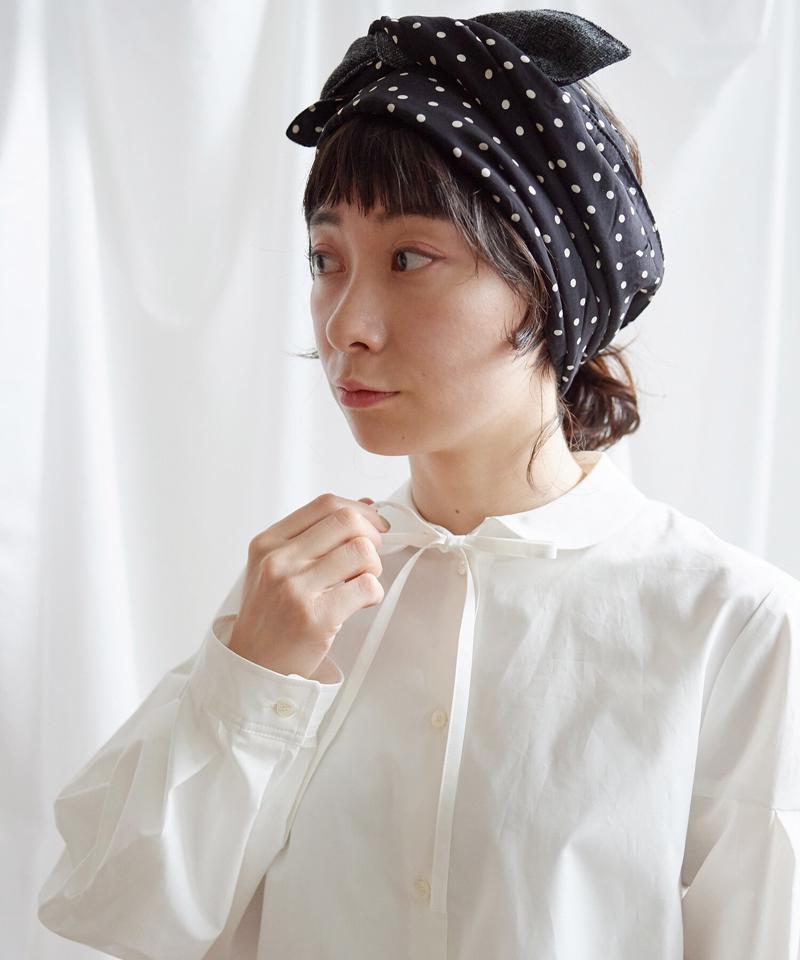 ○100/2タイプライター　ちび丸衿ブラウス（Lene non finito）
