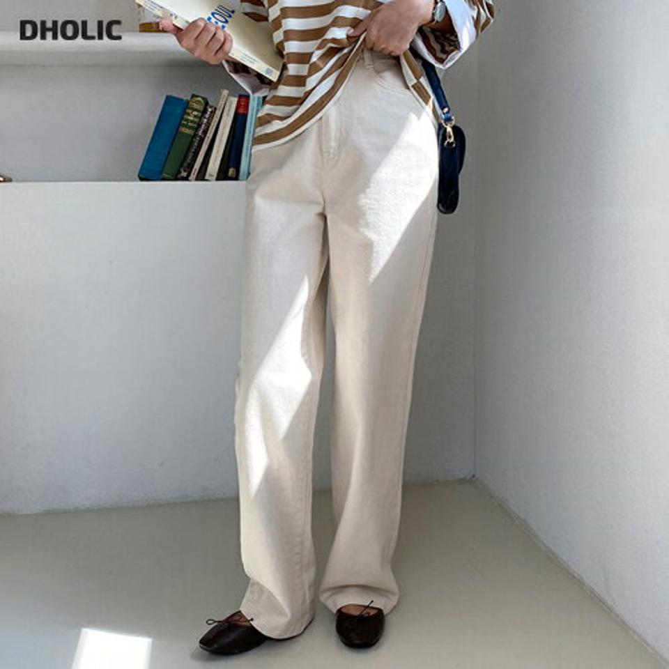 ウォッシュドカラーパンツ・全4色・t58008 レディース 【pt】韓国ファッション ボトムス ロング ロングパンツ カラーパンツ ビンテージ ウォッシュド カジュアル デイリー ロング丈 ポケット ストレートフォルム 体型カバー 無地 足長 秋 春