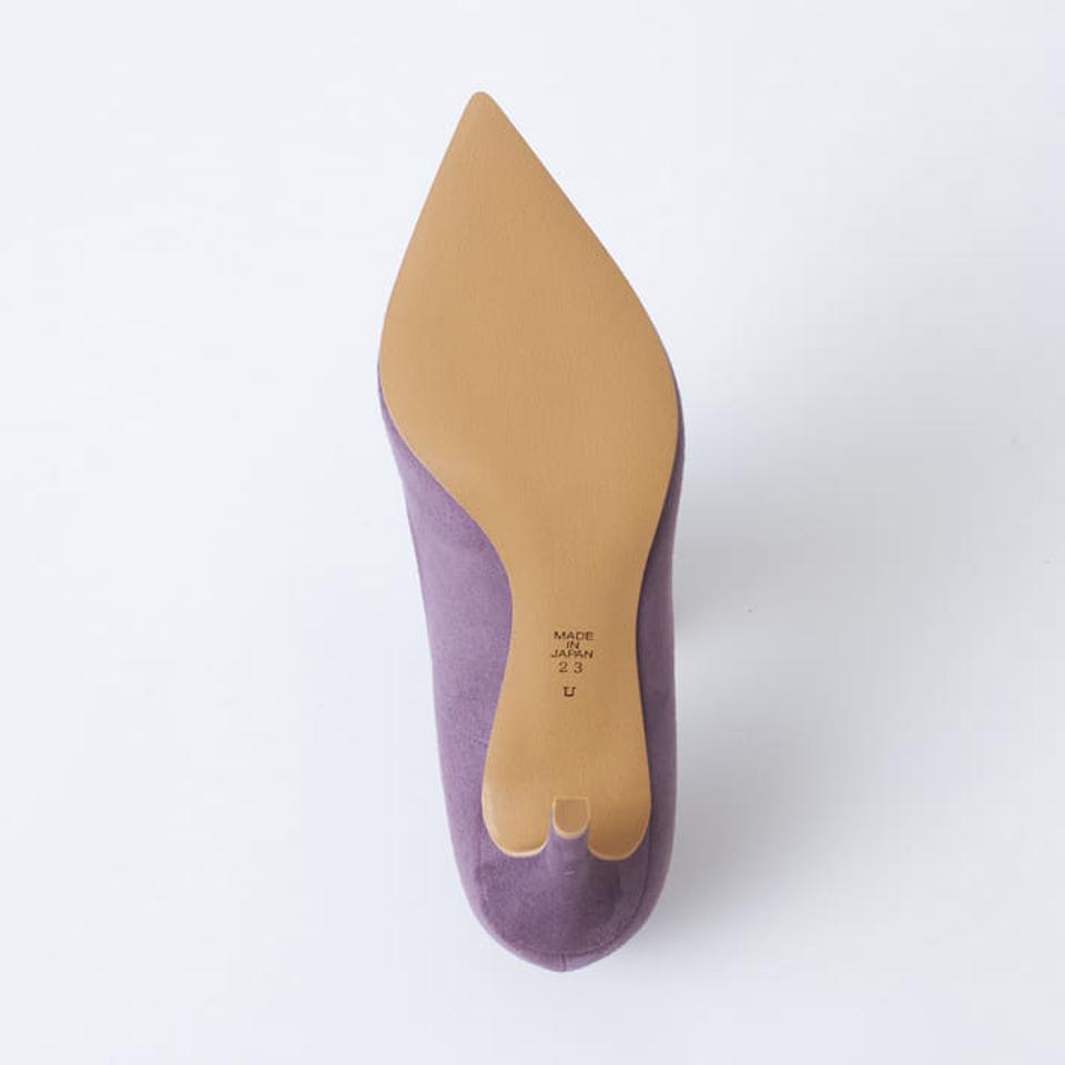 セットバックヒールで華奢美脚に☆シンプルパンプス