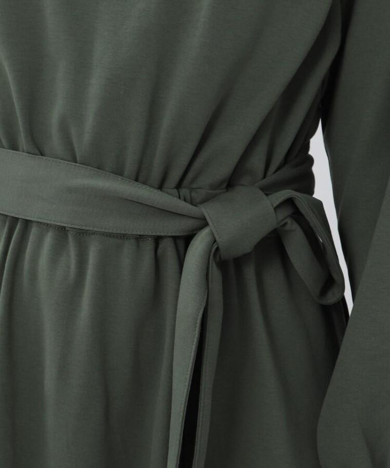 【WEB限定】ナチュラルスムース ウエストリボンワンピース