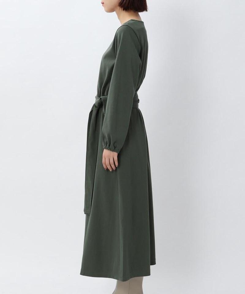 【WEB限定】ナチュラルスムース ウエストリボンワンピース