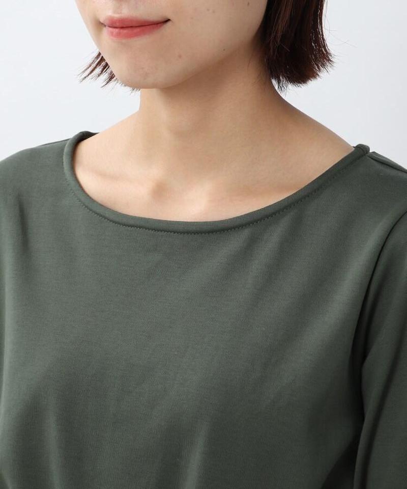 【WEB限定】ナチュラルスムース ウエストリボンワンピース
