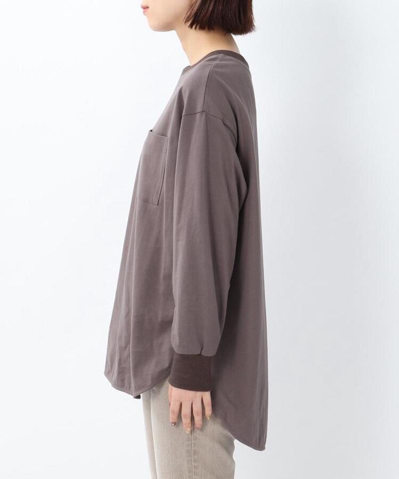 「L」【WEB限定】長袖チュニックTシャツ