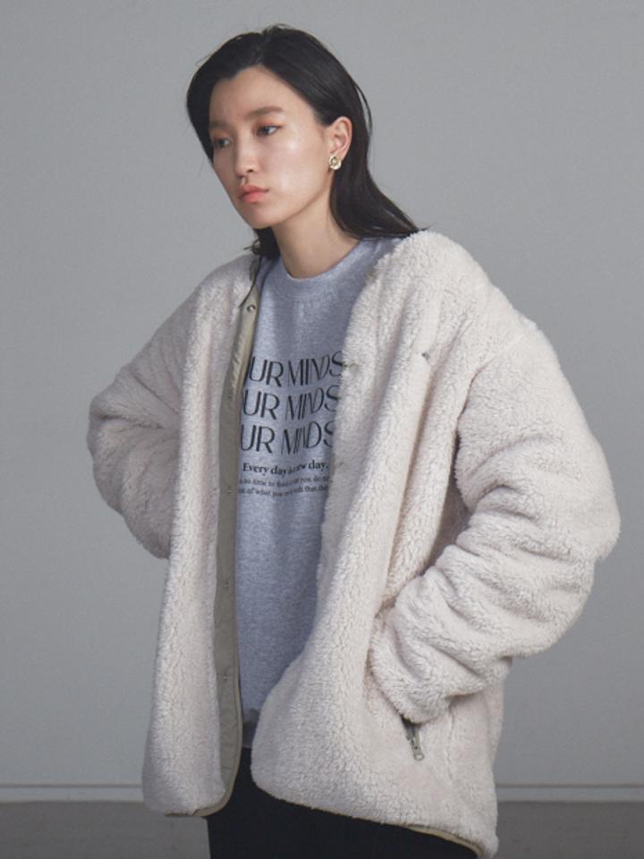 【展開店舗限定】【KELTY別注】フリースノーカラーブルゾン