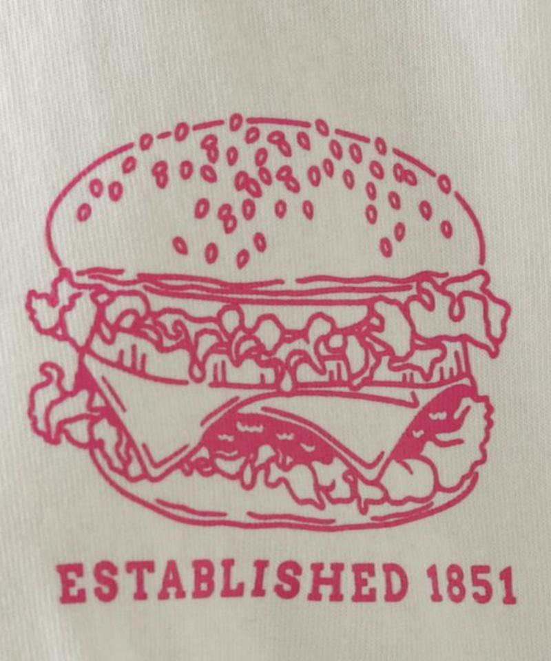 FRUIT OF THE LOOMハンバーガーTシャツ