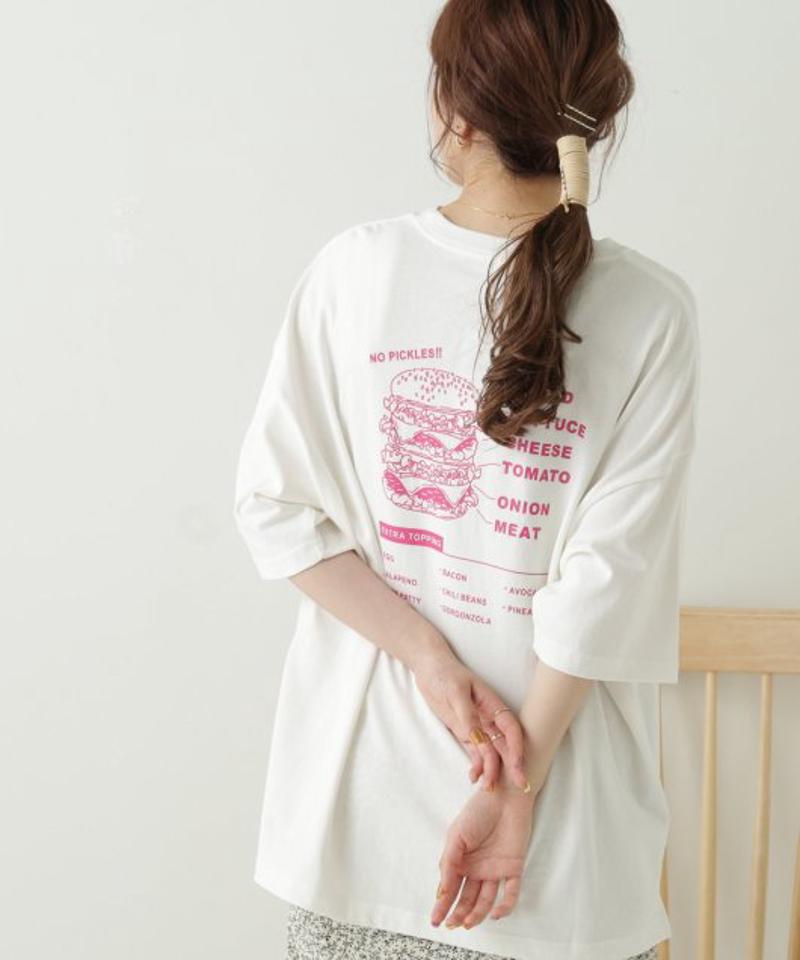 FRUIT OF THE LOOMハンバーガーTシャツ