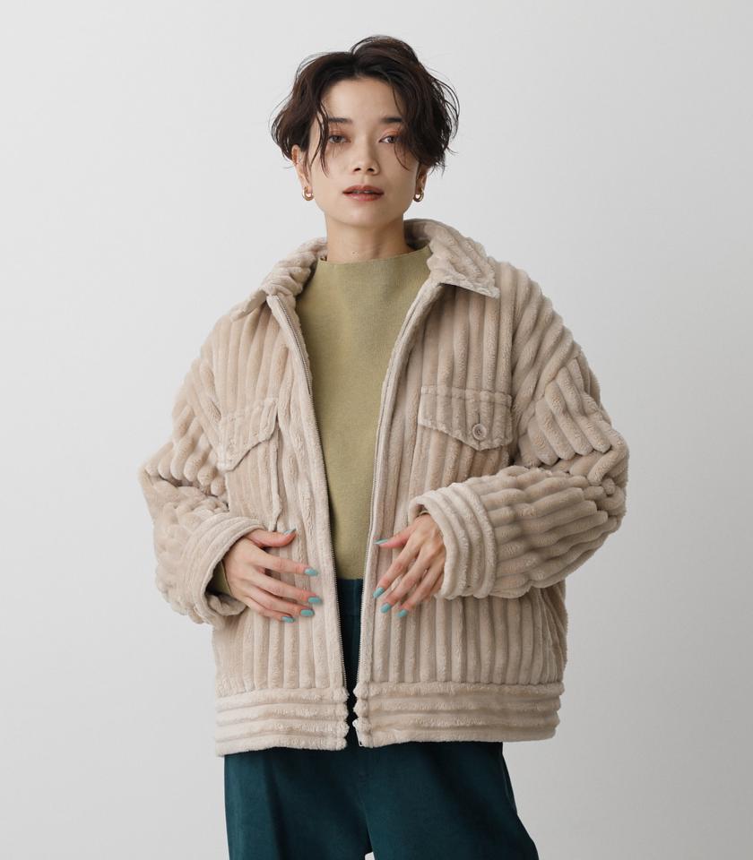 ECO FUR CPO BLOUSON/エコファーCPOブルゾン