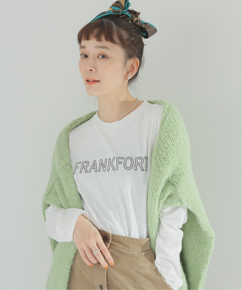 コットンエンブロイダリーロングスリーブTEE（JOURNAL STANDARD relume）