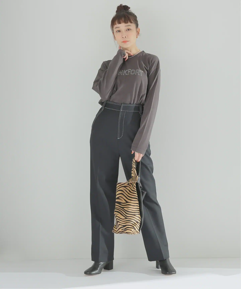 コットンエンブロイダリーロングスリーブTEE（JOURNAL STANDARD relume）