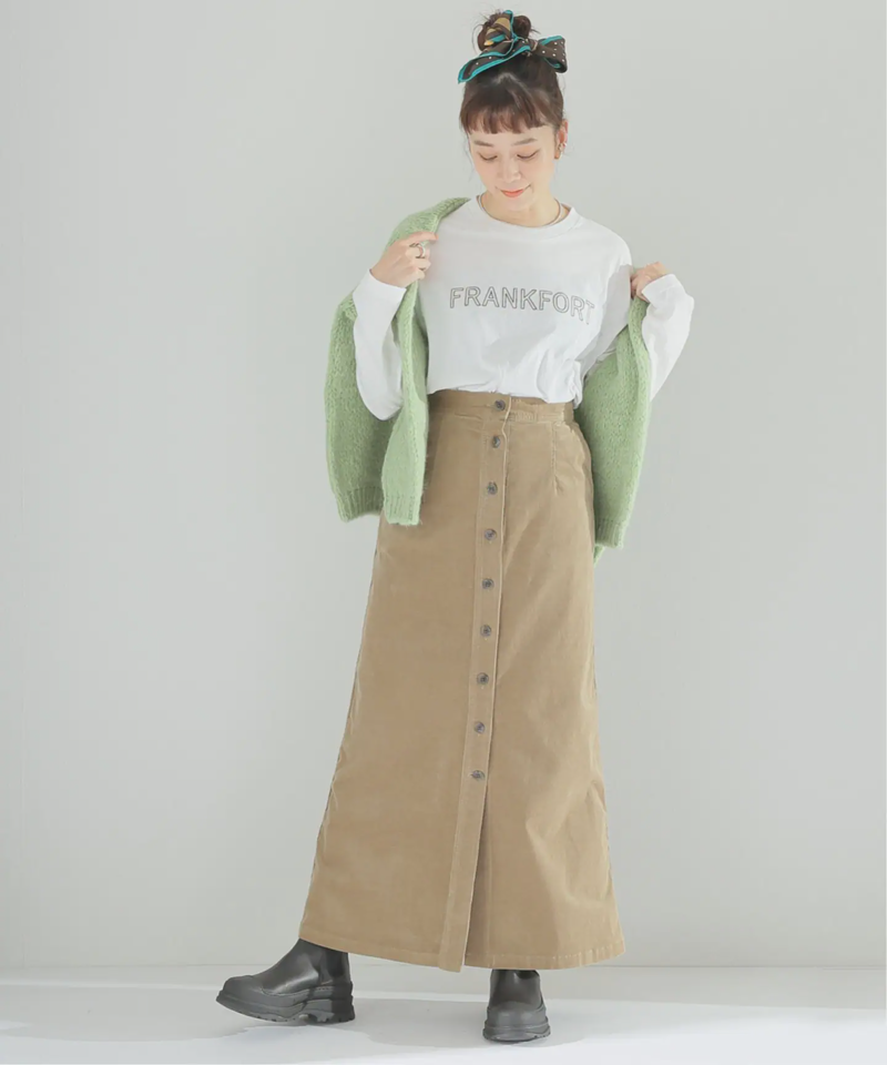 コットンエンブロイダリーロングスリーブTEE（JOURNAL STANDARD relume）