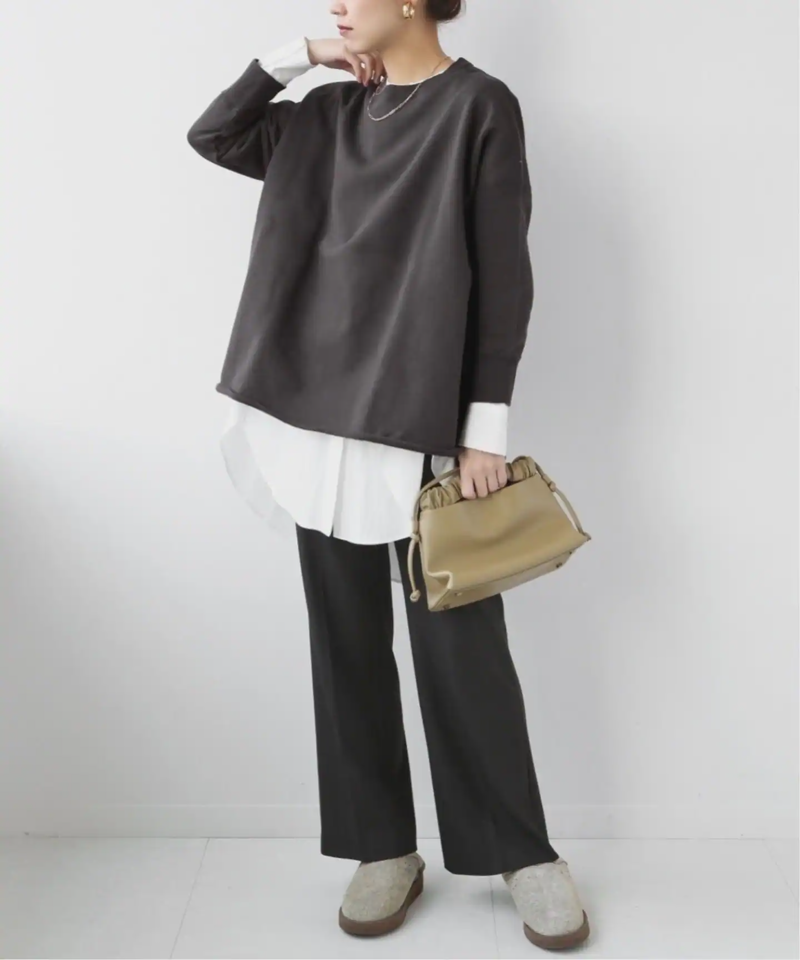 《追加5》オーバーサイズ ロングスウェット◆（JOURNAL STANDARD relume）