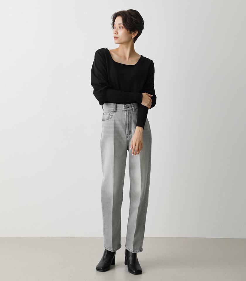 BISHOP SLEEVE KNIT TOPS/ビショップスリーブニットトップス