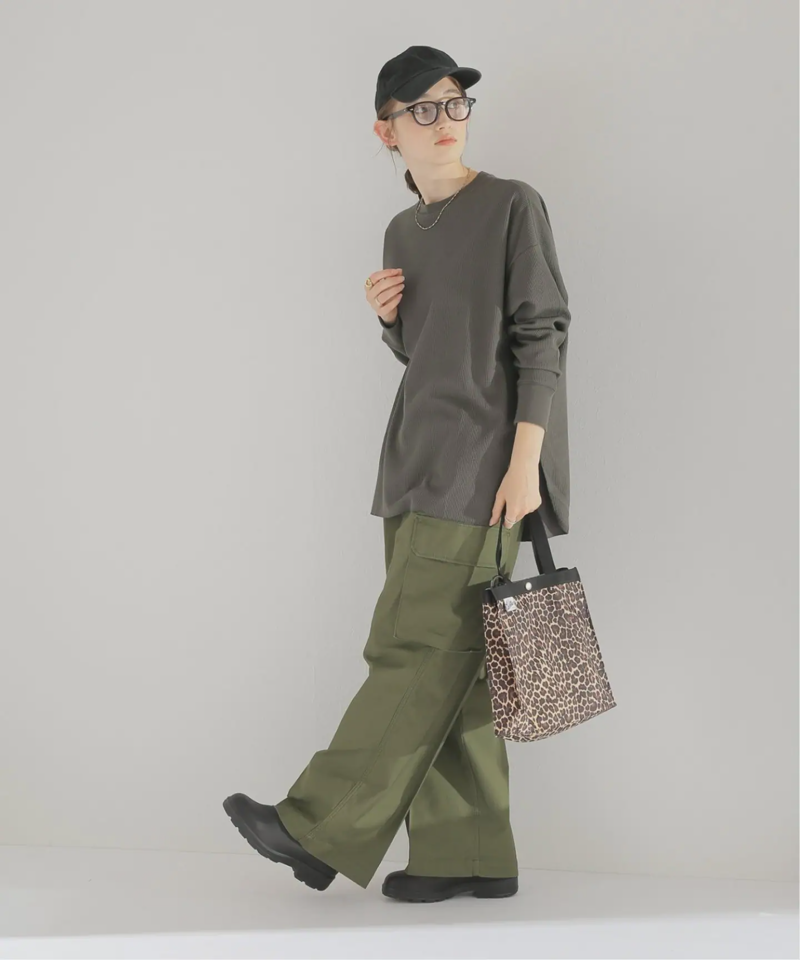 《追加》TCワッフルオーバーサイズロングスリーブTシャツ◆（JOURNAL STANDARD relume）