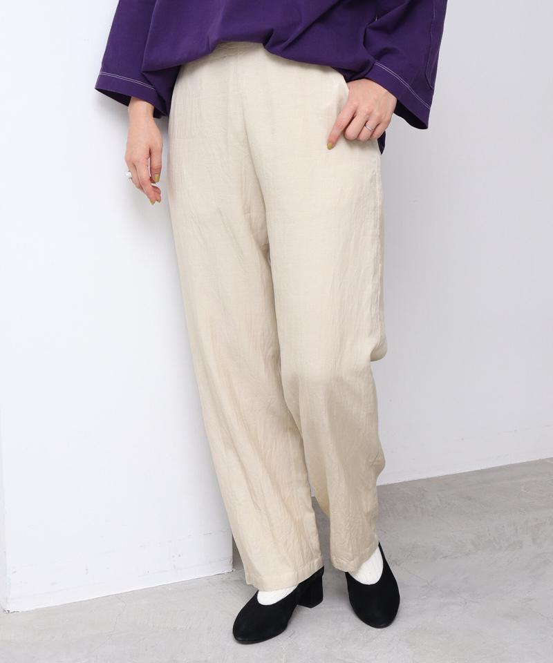 C/CU/LIラチネ　NEWバックシームパンツ（nitca）