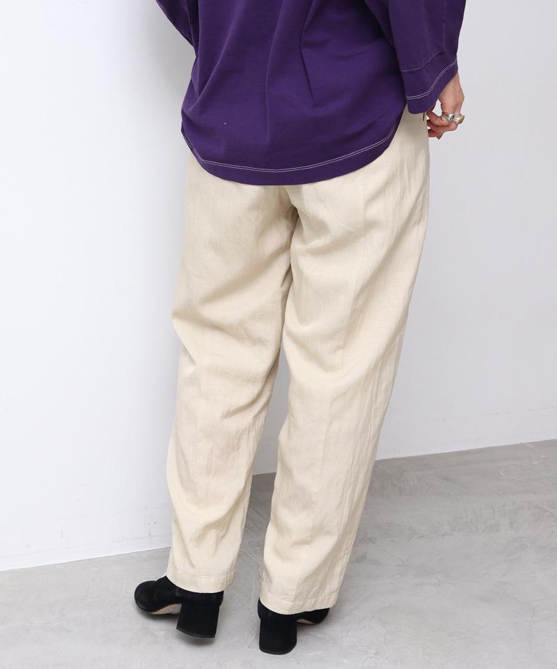 C/CU/LIラチネ　NEWバックシームパンツ（nitca）