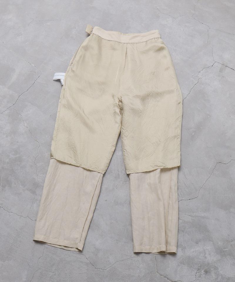 C/CU/LIラチネ　NEWバックシームパンツ（nitca）