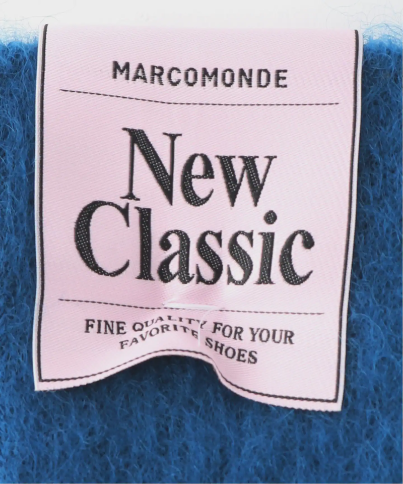 【MARCOMONDE/マルコモンド】Moahair ribbed socks：靴下（JOURNAL STANDARD relume）