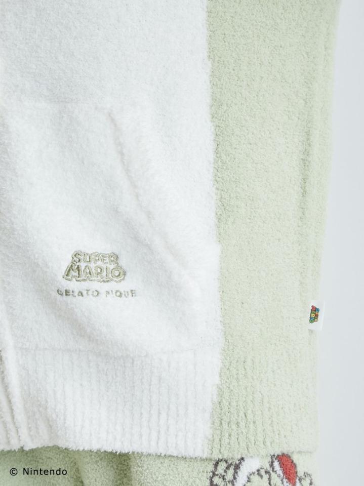 【スーパーマリオ】 【レディース】 ヨッシー パーカ&ショートパンツ