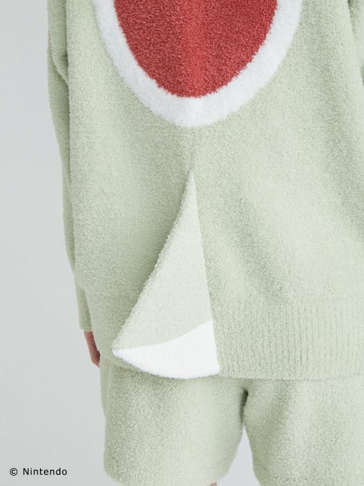 【スーパーマリオ】 【レディース】 ヨッシー パーカ&ショートパンツ
