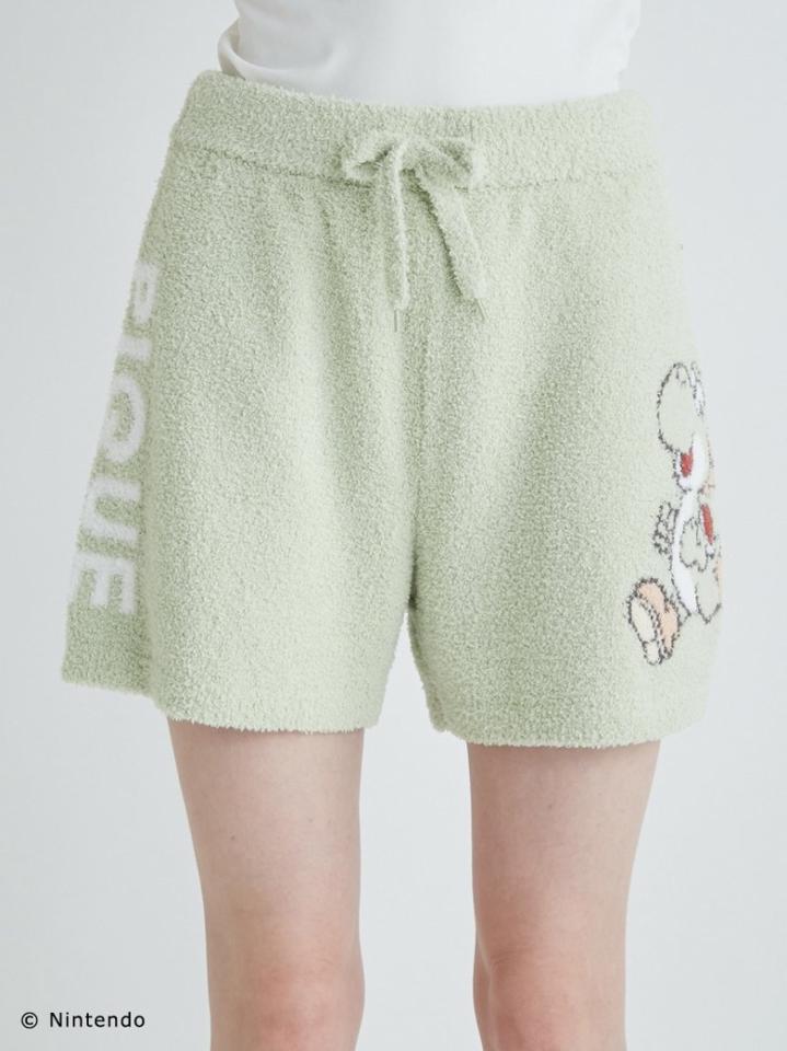 【スーパーマリオ】 【レディース】 ヨッシー パーカ&ショートパンツ