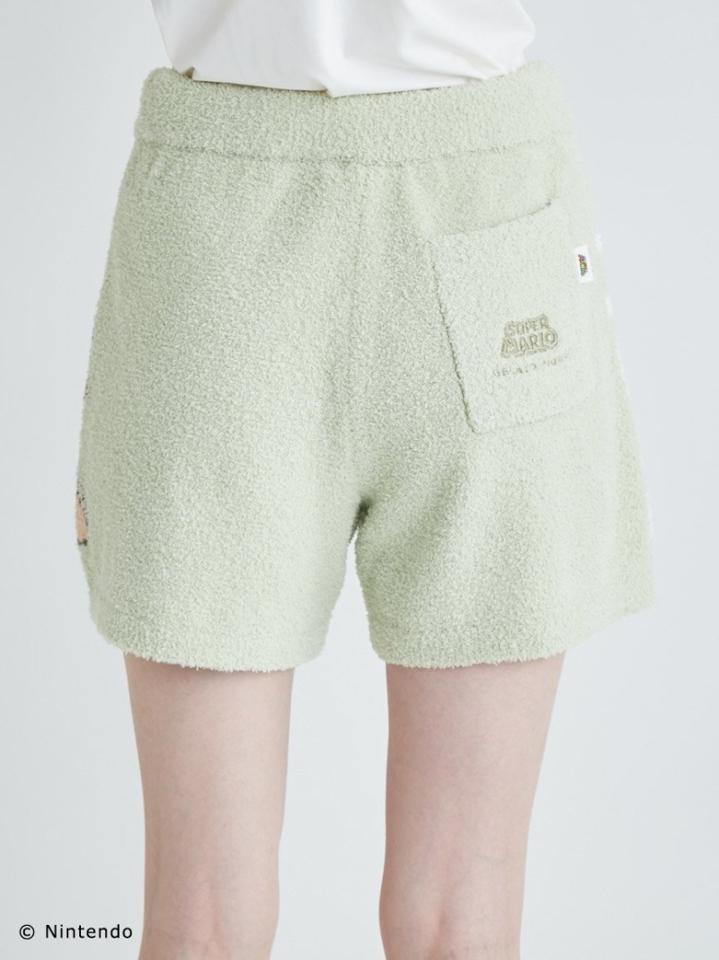 【スーパーマリオ】 【レディース】 ヨッシー パーカ&ショートパンツ