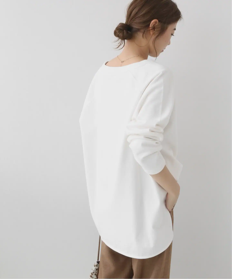 《追加》コットンロゴプリントロングスリーブTEE◆（JOURNAL STANDARD relume）
