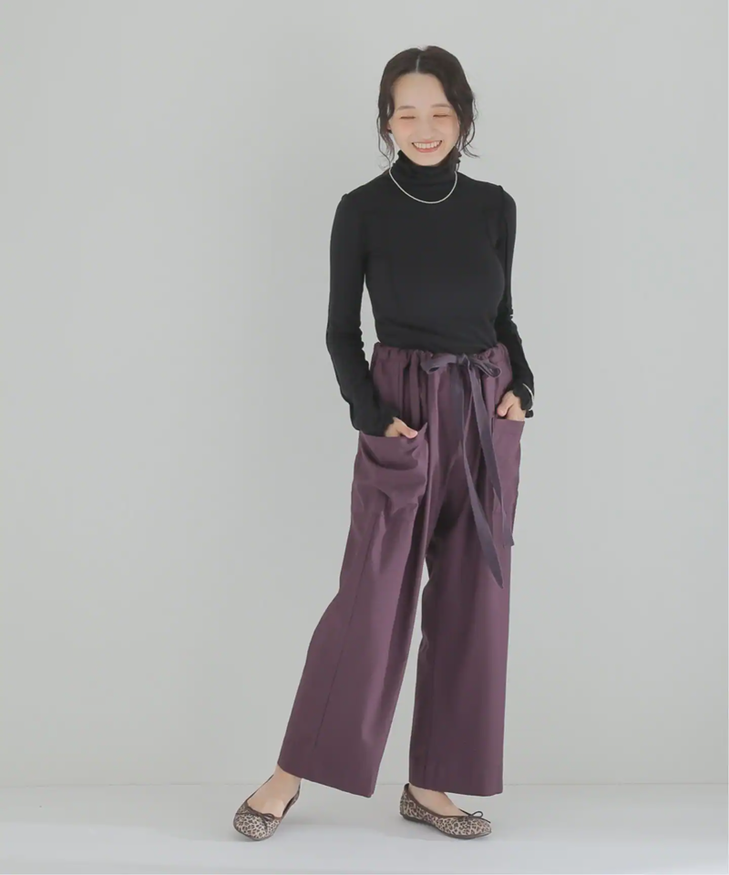【BASERANGE/ベースレンジ】 MAIN OMATO TURTLE NECK：Tシャツ（JOURNAL STANDARD relume）
