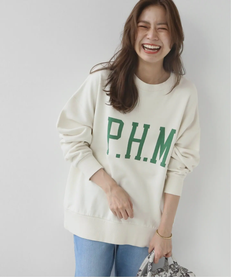 《追加》カレッジスウェットP.H.M◆（JOURNAL STANDARD relume）