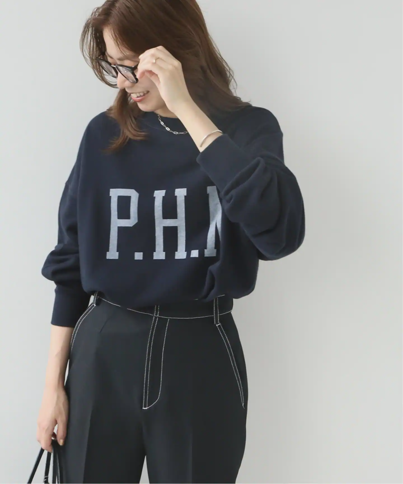 《追加》カレッジスウェットP.H.M◆（JOURNAL STANDARD relume）