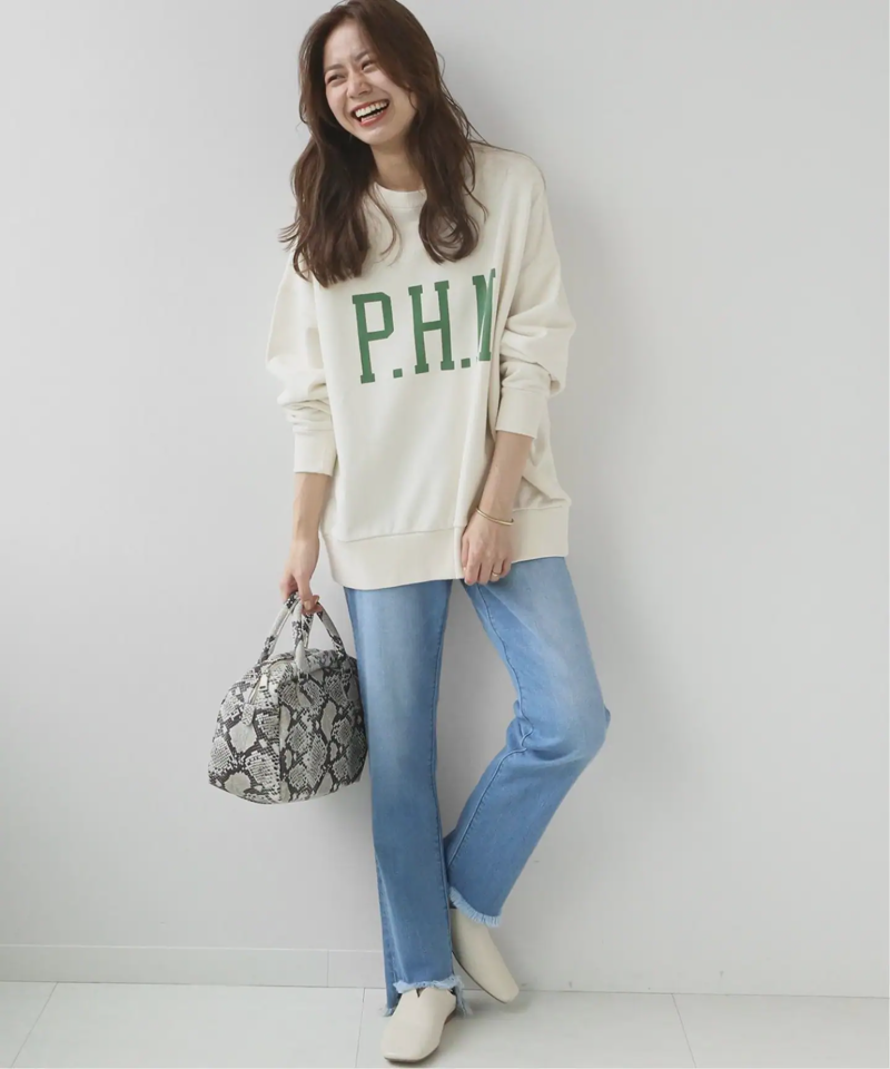 《追加》カレッジスウェットP.H.M◆（JOURNAL STANDARD relume）