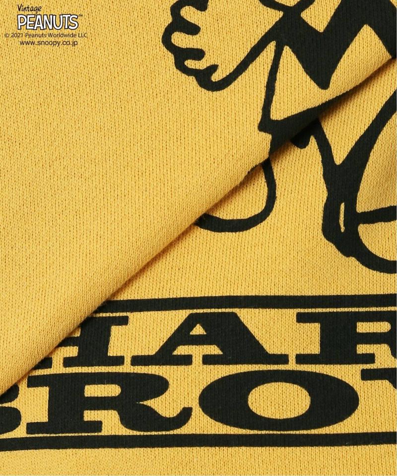 【PEANUTS×SPORTS WEAR by relume】オーバーサイズ カラースウェット（JOURNAL STANDARD relume）