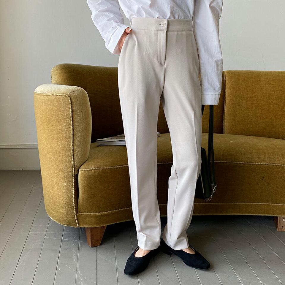 即日配送 9分丈テーパードスラックスパンツ・全3色・t65136 レディース 【pt】韓国ファッション ボトムス パンツ ロング ロングパンツ スラックスパンツ スラックス 9分丈 テーパード スリム ベーシック 足長 細身 着痩せ 体型カーバー シンプル 春 秋 NIJU