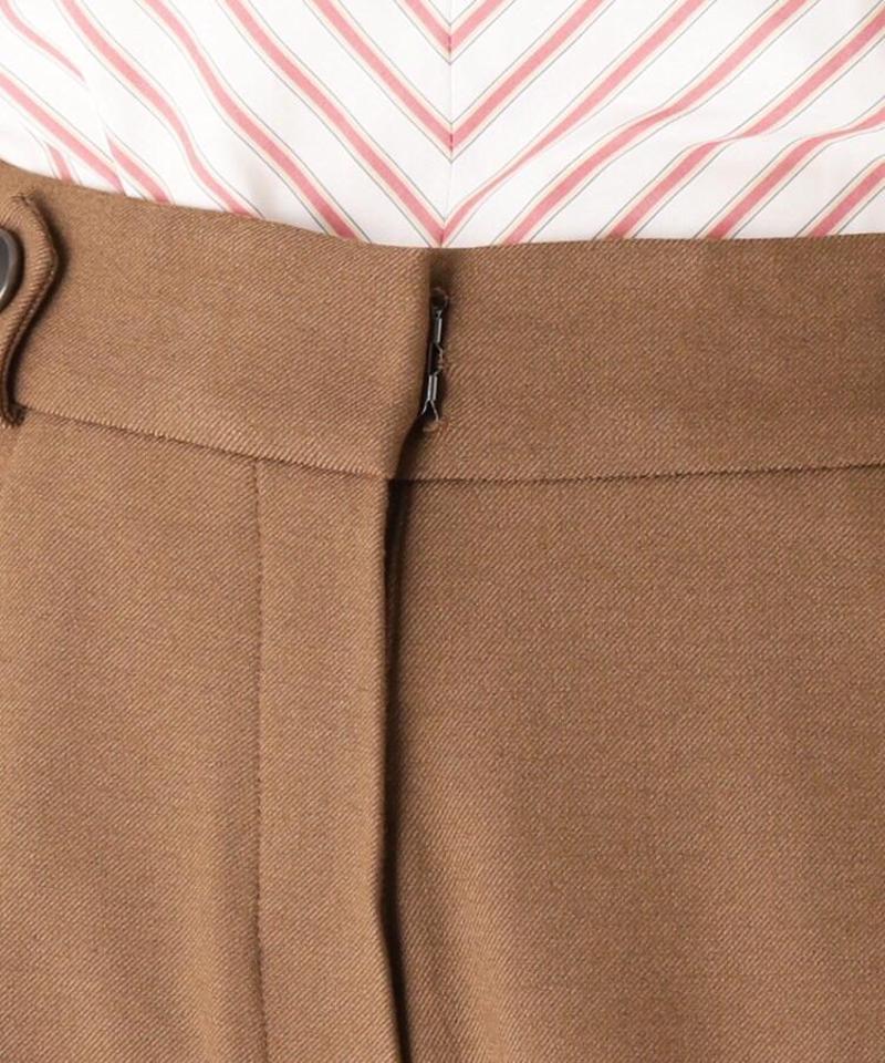 「Lサイズ」ウエストタブストレッチテーパードパンツ