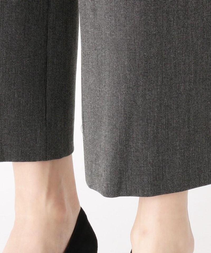 「Lサイズ」ウエストタブストレッチセミワイドパンツ