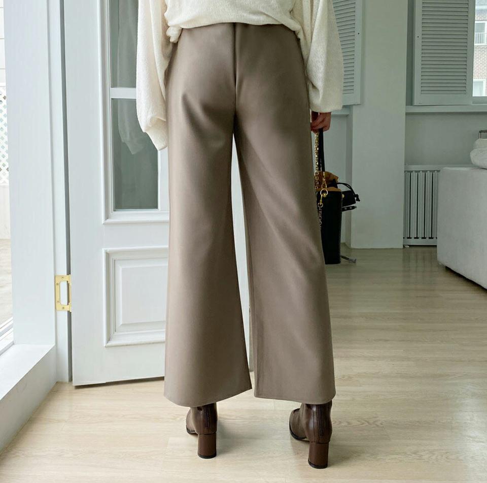 ベルトワイドパンツ・全3色・b00067 レディース 【pt】 ボトムス ロング ロングパンツ ベルト オフィスカジュアル ワイドパンツ ベーシック 足長 着痩せ スリム カジュアル ワイド 春 秋 韓国ファッション ハイホリHIHOLLI