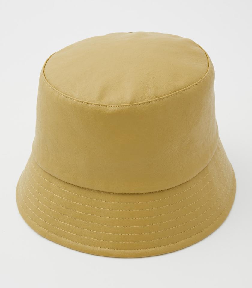 ECO LEATHER BUCKET HAT/エコレザーバケットハット