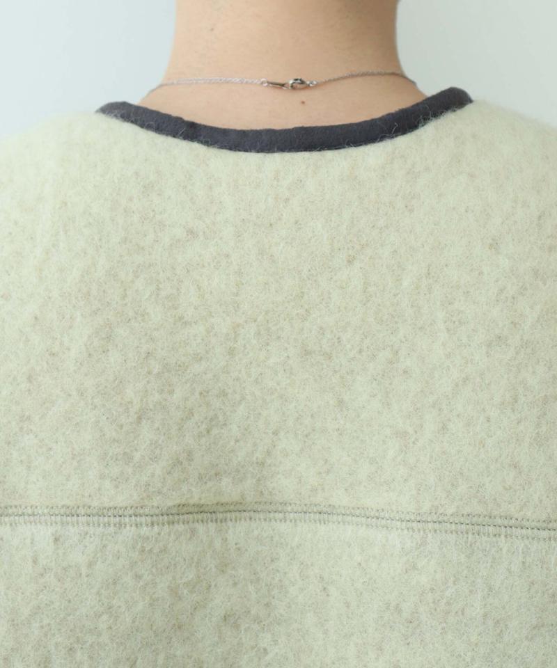 〇シャギーニット ベスト（nitca）