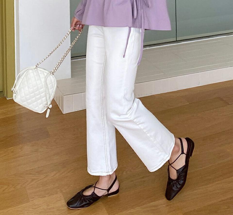 シークレットゴムフレアパンツ・全3色・t62866 レディース 【pt】韓国ファッション ボトムス ロング ロングパンツ フレアパンツ シークレット ゴム スリム ステッチ 無地 体型カバー カジュアル デイリー 足長 美脚 フェミニン ベーシック 秋 春