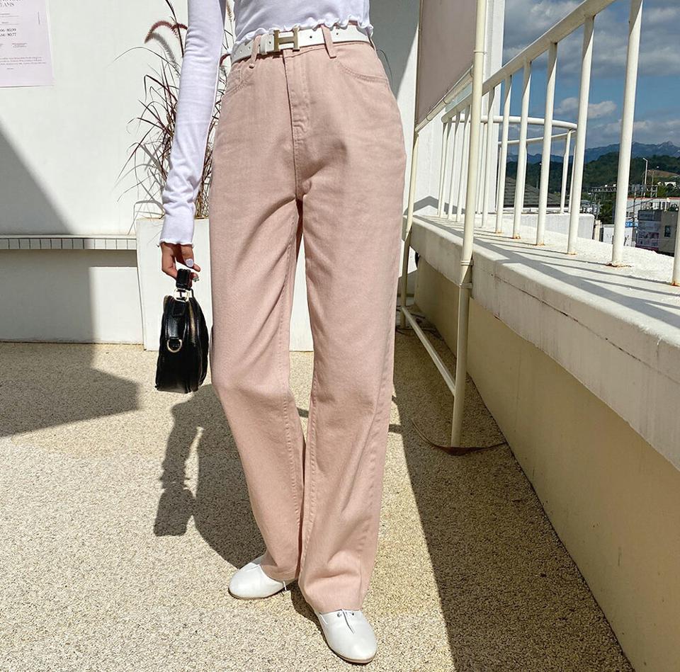 サンドウォッシュワイドパンツ・全3色・t65190 レディース 【pt】韓国ファッション ボトムス パンツ ロング ロングパンツ ワイドパンツ サンドウォッシュ ビンテージ風 ロング丈 足長 細身 着痩せ シンプル 春 秋 NIJU