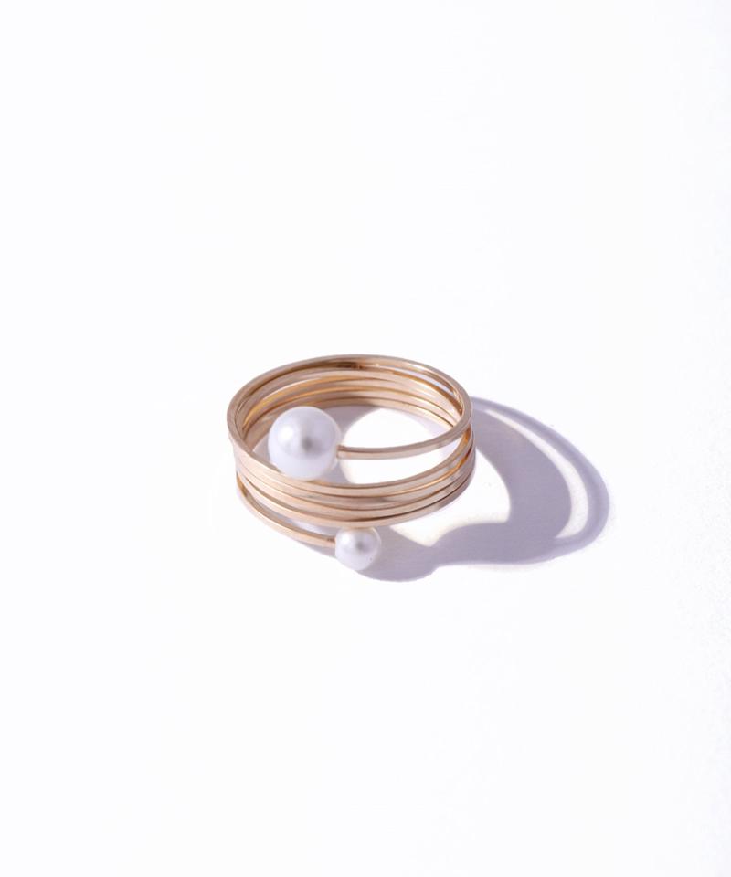 【DeWLuX】コイルパールリング