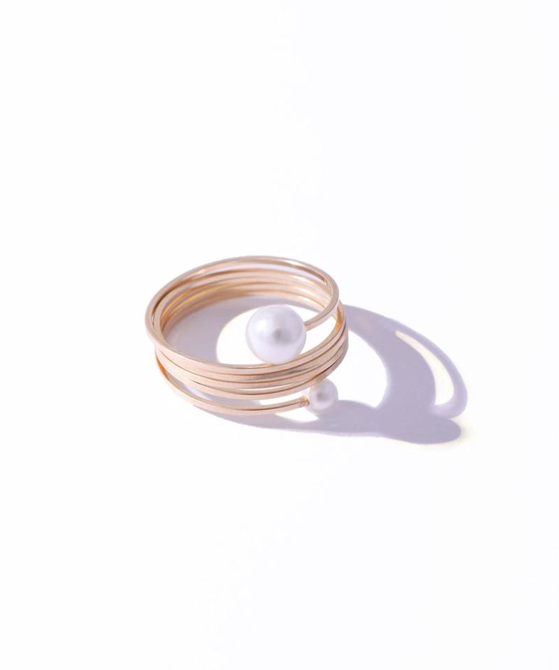 【DeWLuX】コイルパールリング