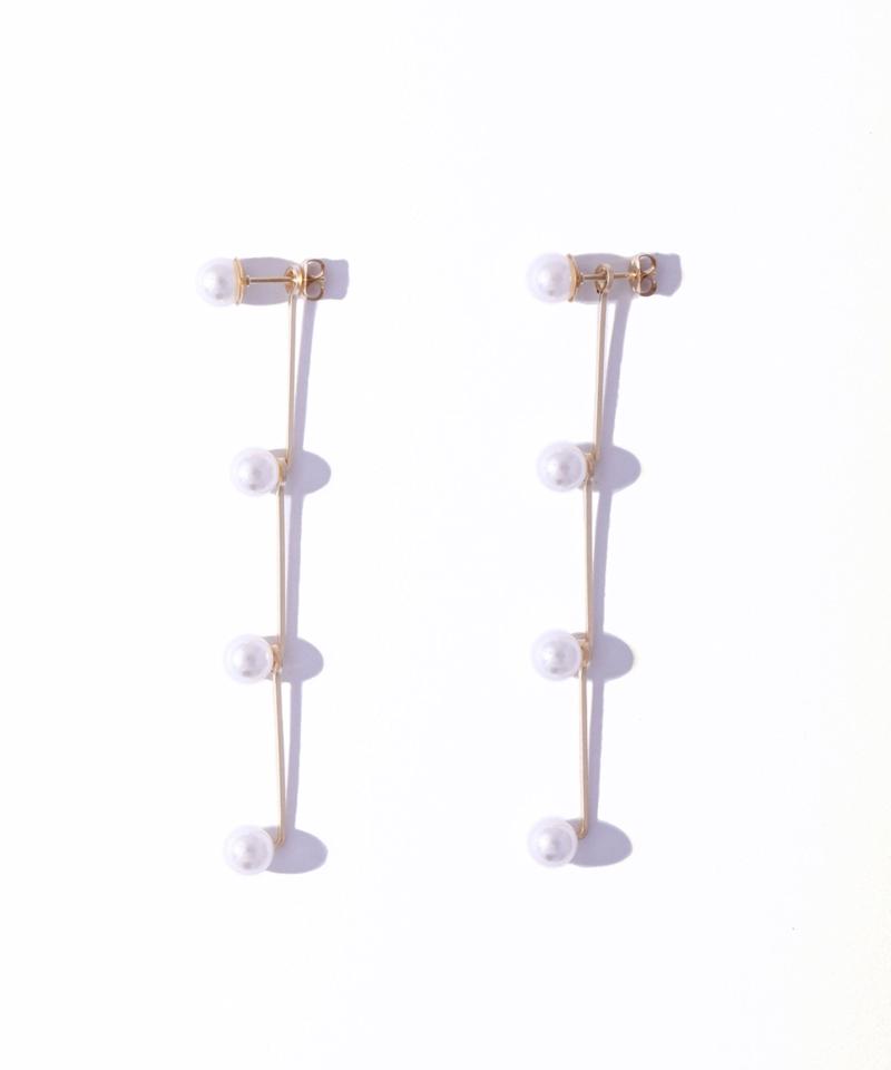 【DeWLuX】インアロウパールロングピアス