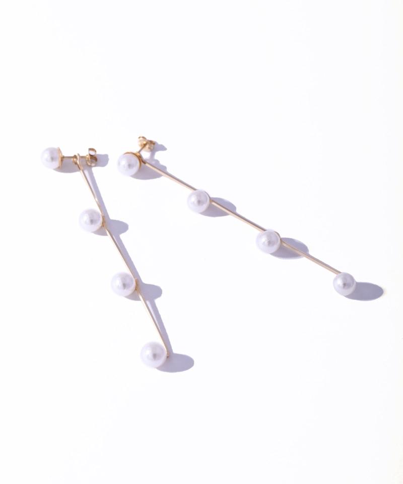 【DeWLuX】インアロウパールロングピアス