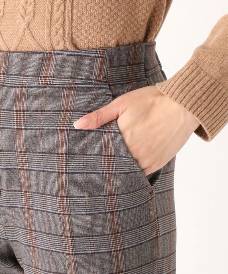 【洗える】ソフティナ2WAYストレッチ スリムストレートパンツ