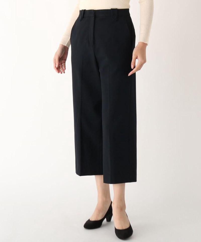 【洗える】ミセスのためのNEWシルエット2WAYストレッチ ストレートパンツ