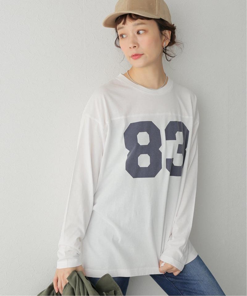ナンバリングプリントロングスリーブTシャツ（JOURNAL STANDARD relume）