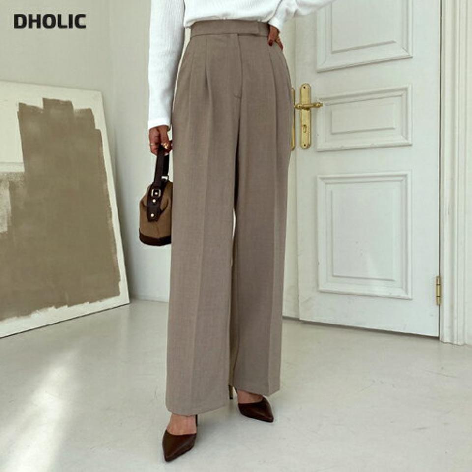 タックワイドスラックス・全5色・t58248 レディース 【pt】韓国ファッション ボトムス ロング ロングパンツ スラックスパンツ スラックス ツータック ワイド ロング丈 無地 ベーシック シンプル 美脚 フェミニン 秋 春239